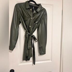 Short button down dress